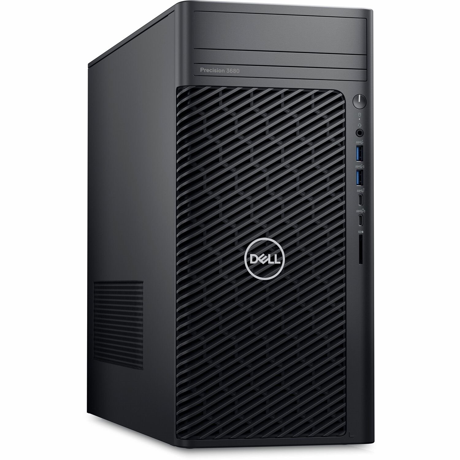 Dell Precision 3000 3680 Workstation - Core i5 14th Gen i5-14500 - vPro Technology - 16 GB - 512 GB SSD - Tower - Black