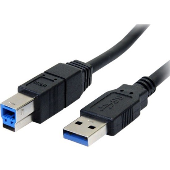 StarTech.com 3m Black SuperSpeed USB 3.0 Cable A to B - M/M