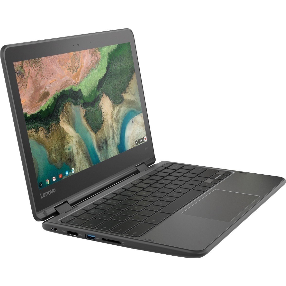 Lenovo 300e Chromebook 2nd Gen 82CE001PCF 11.6" (294.64 mm) Touchscreen Chromebook - HD - AMD A-Series A4-9120C - 4 GB - 32 GB Flash Memory - English (US), French Keyboard - Black