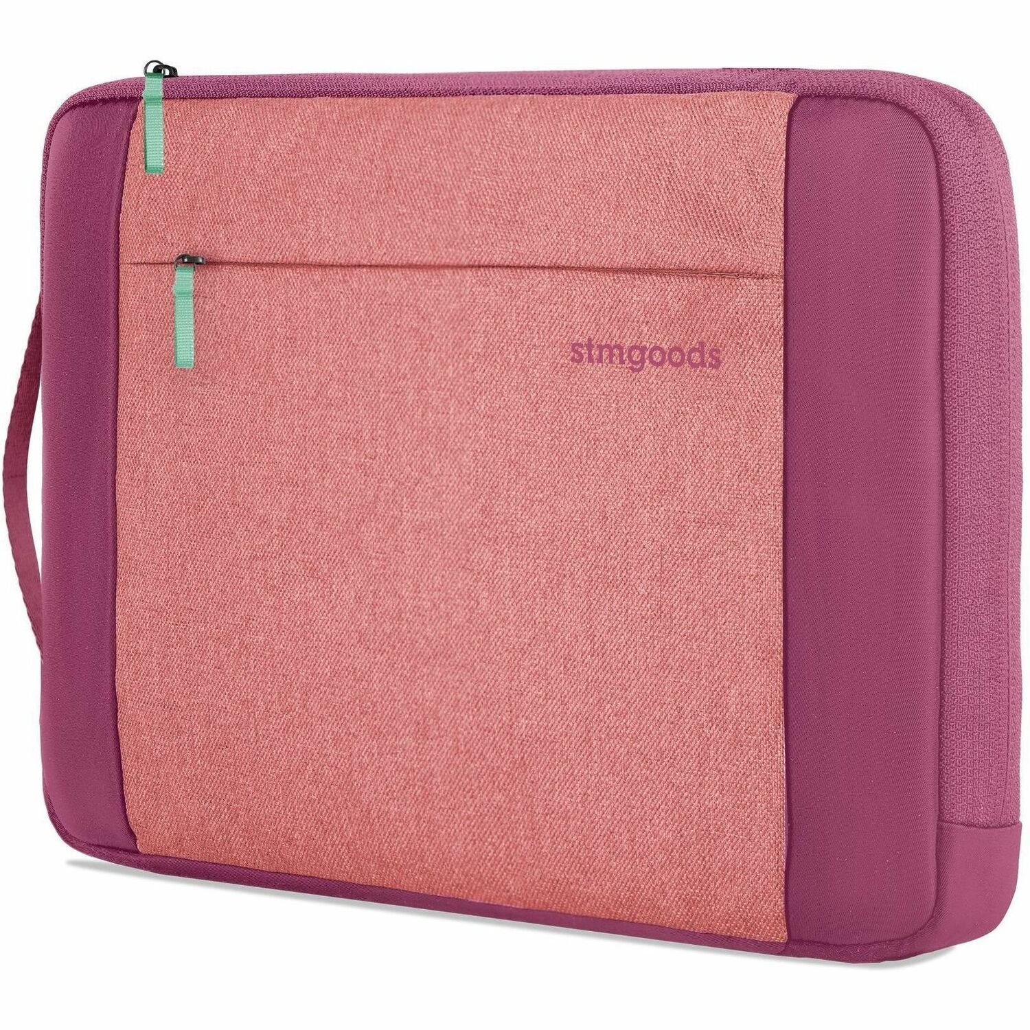 STM Goods Kin Carrying Case (Sleeve) for 33 cm (13") to 35.6 cm (14") Apple MacBook Pro - Rose Petal