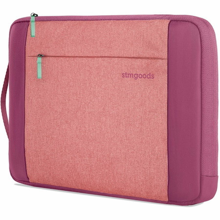 STM Goods Kin Carrying Case (Sleeve) for 33 cm (13") to 35.6 cm (14") Apple MacBook Pro - Rose Petal