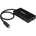 StarTech.com USB-C to Ethernet Adapter? Gigabit? 3 Port USB C to USB Hub and Power Adapter? Thunderbolt 3 Compatible