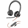 HP Blackwire 8225 Wired Over-the-head, On-ear Stereo Headset - Black