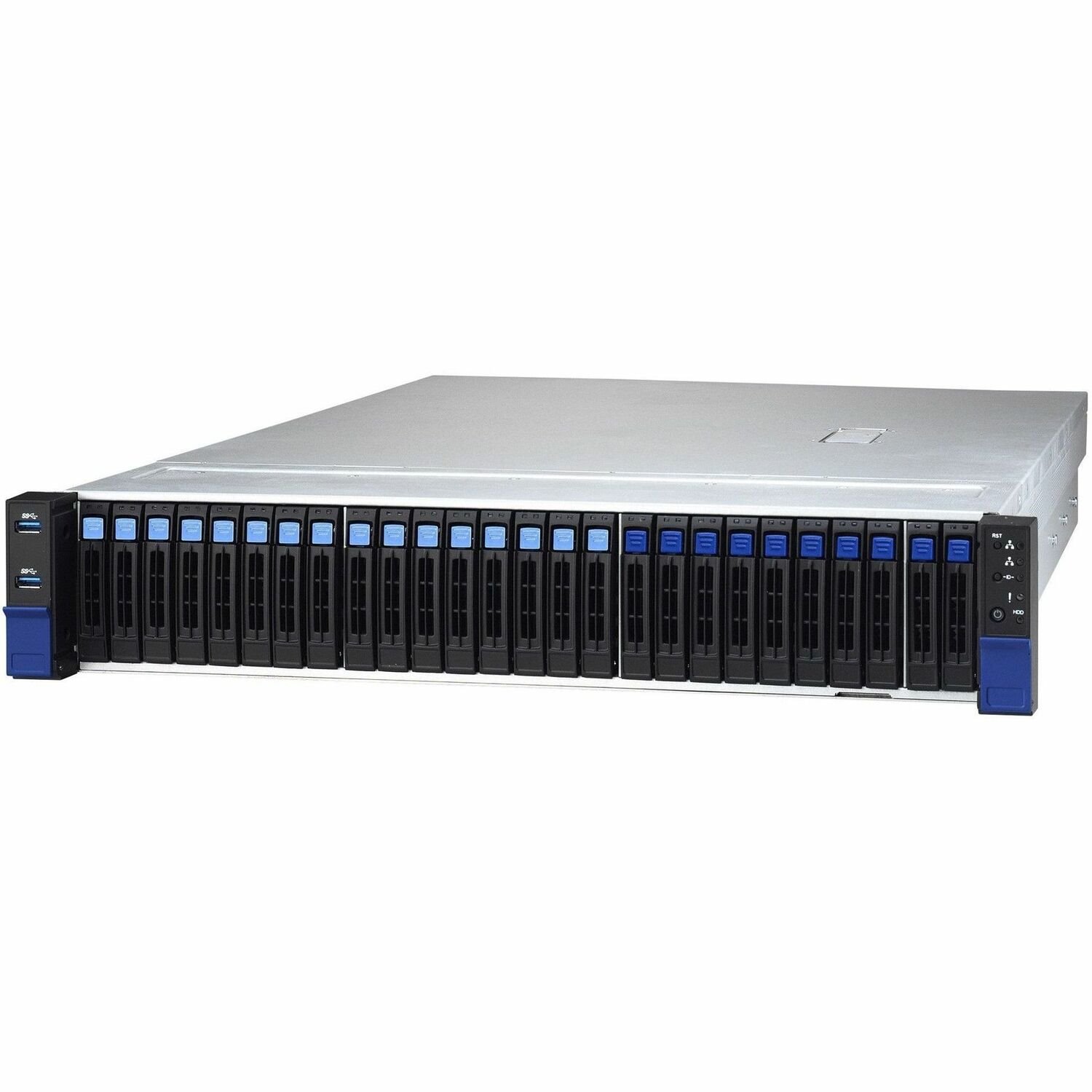 Mitac Transport SX TS65A-B8036 Barebone System - 2U Rack-mountable - Socket SP3 - 1 x Processor Support