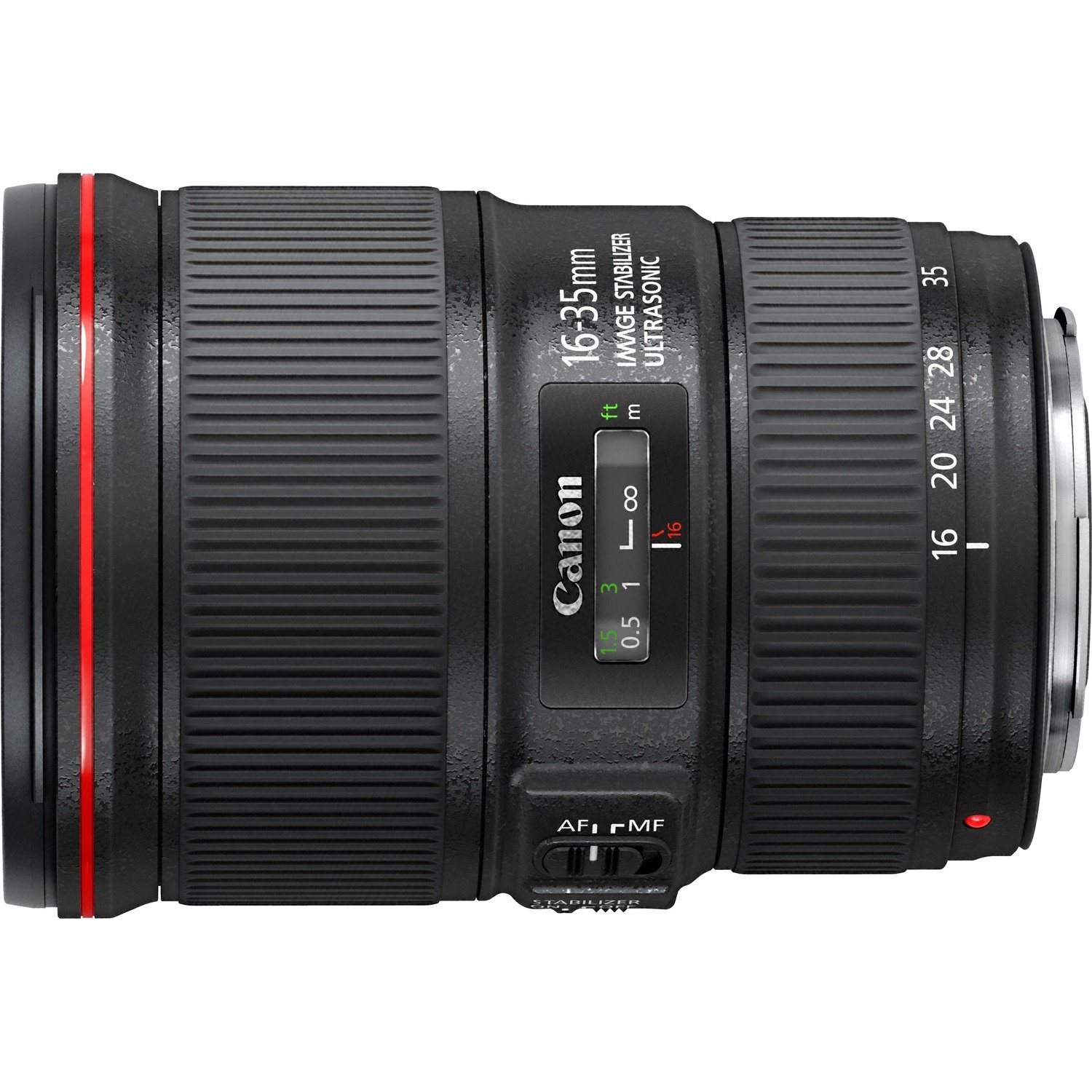 Canon - 16 mm to 35 mmf/4 - Ultra Wide Angle Zoom Lens for Canon EF