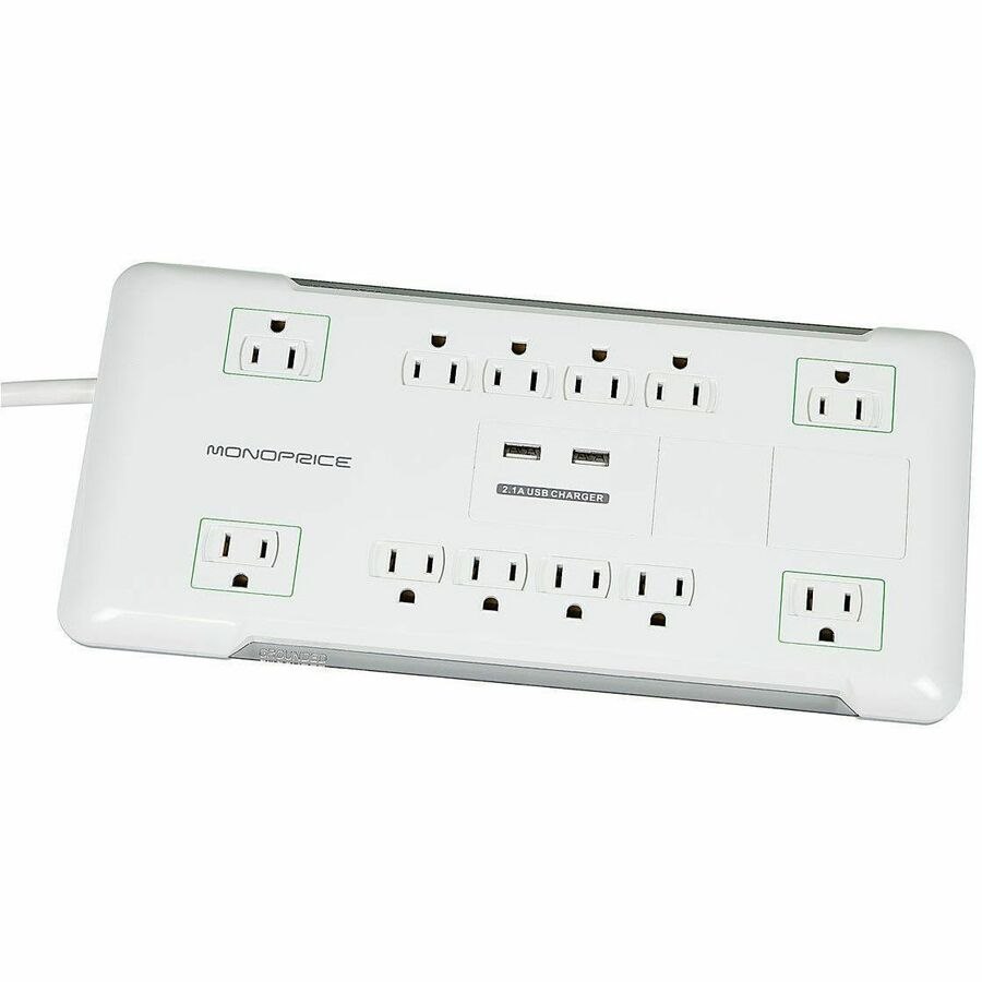 Monoprice 9203 12-Outlets Surge Suppressor/Protector
