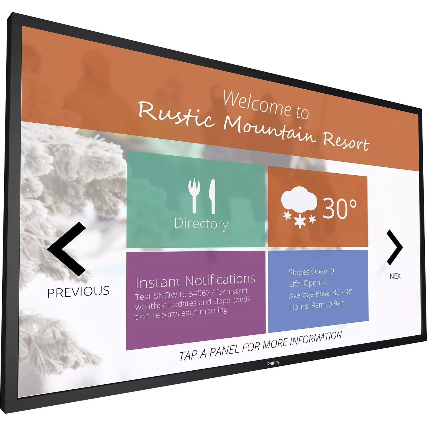 Philips Multi-Touch Display