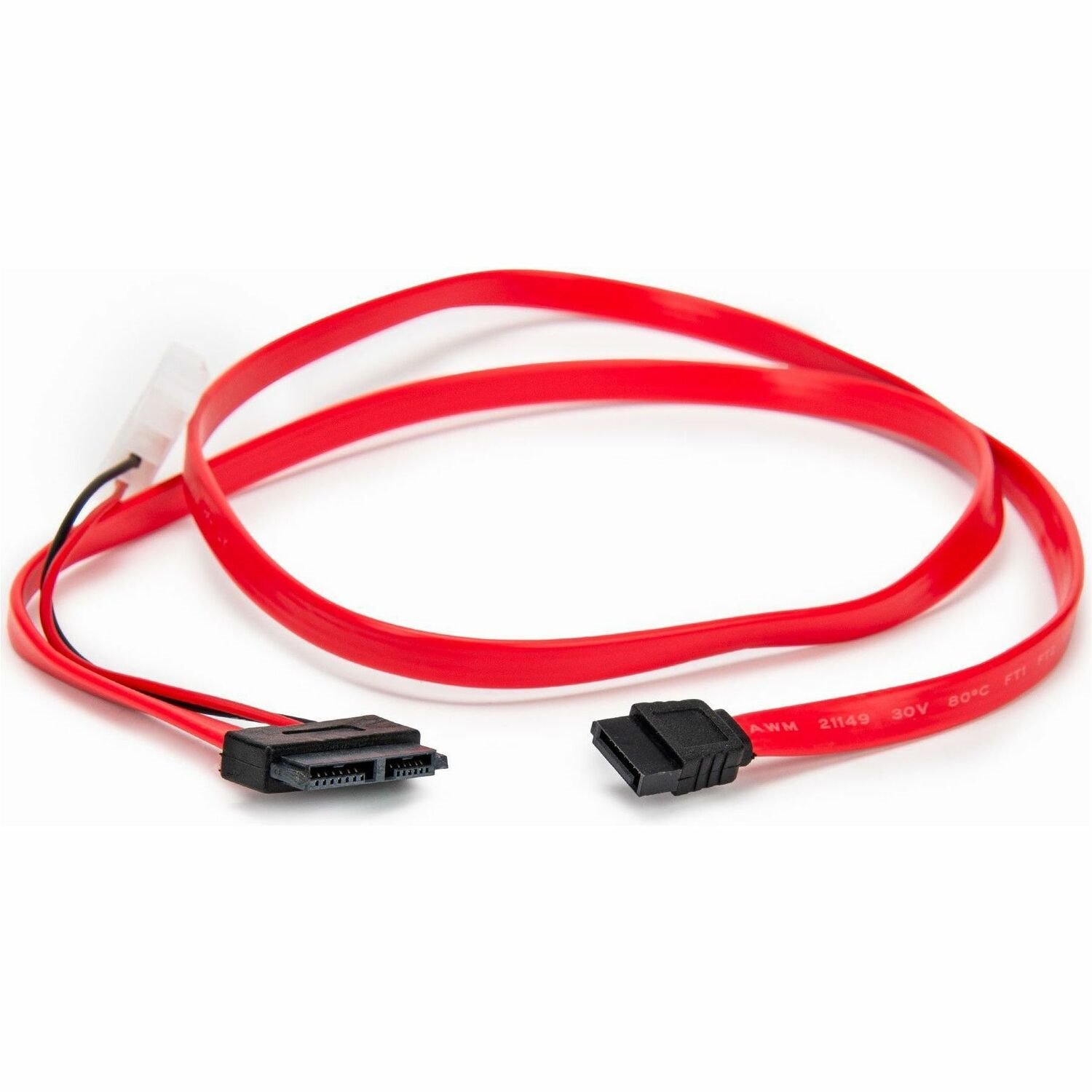 Rocstor 36in Slimline SATA to SATA w/ LP4 Adapter