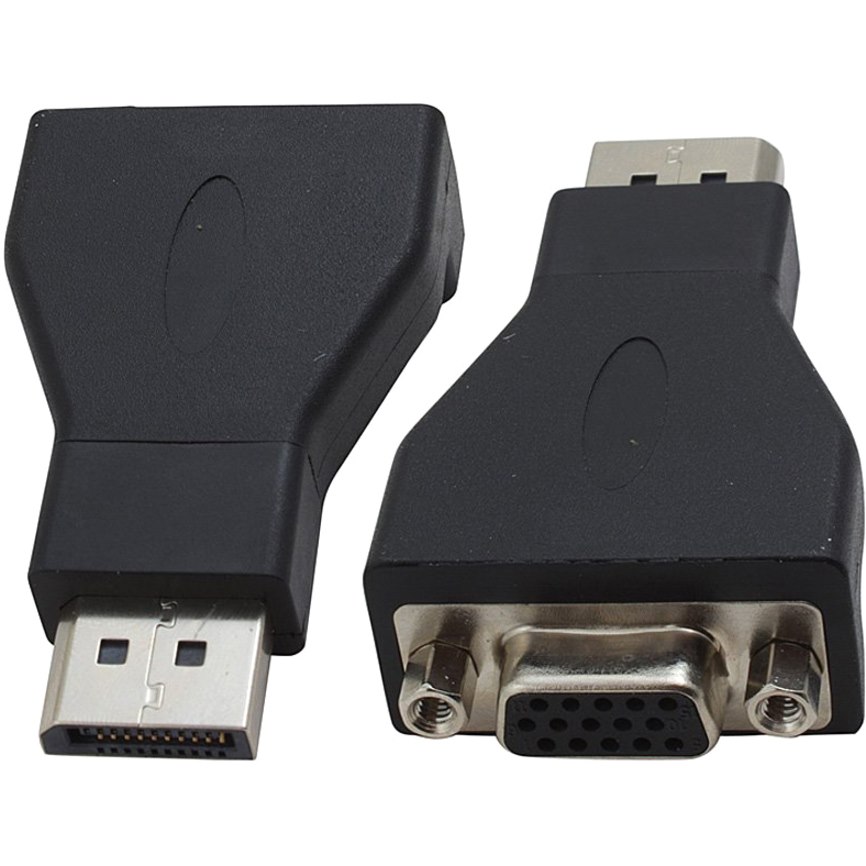 4XEM DisplayPort Male To VGA Female Adapter