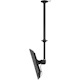 Atdec Ceiling Mount for Flat Panel Display - Black