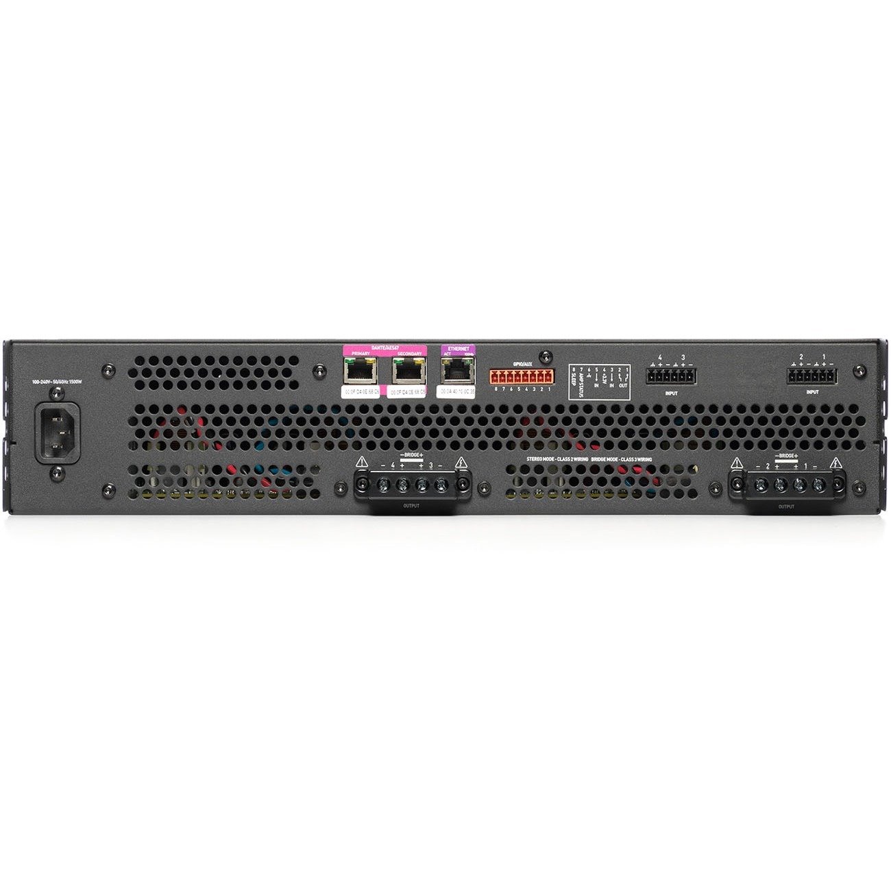 Crown DSi 2.0 LA4-D Amplifier - 5200 W RMS - 4 Channel