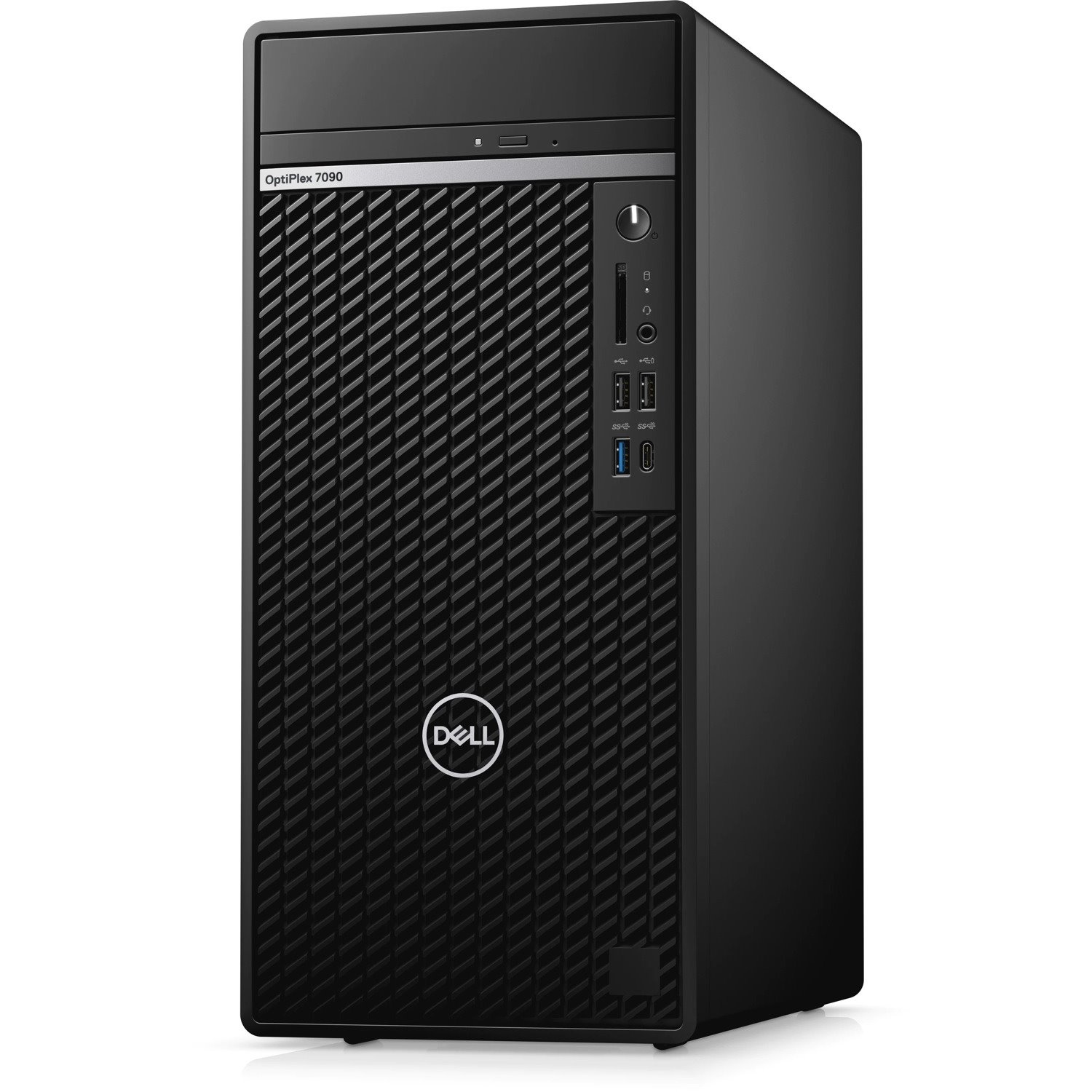 Dell OptiPlex 7000 7090 Desktop Computer - Intel Core i7 10th Gen i7-10700 - 16 GB - 512 GB SSD - Tower - Black