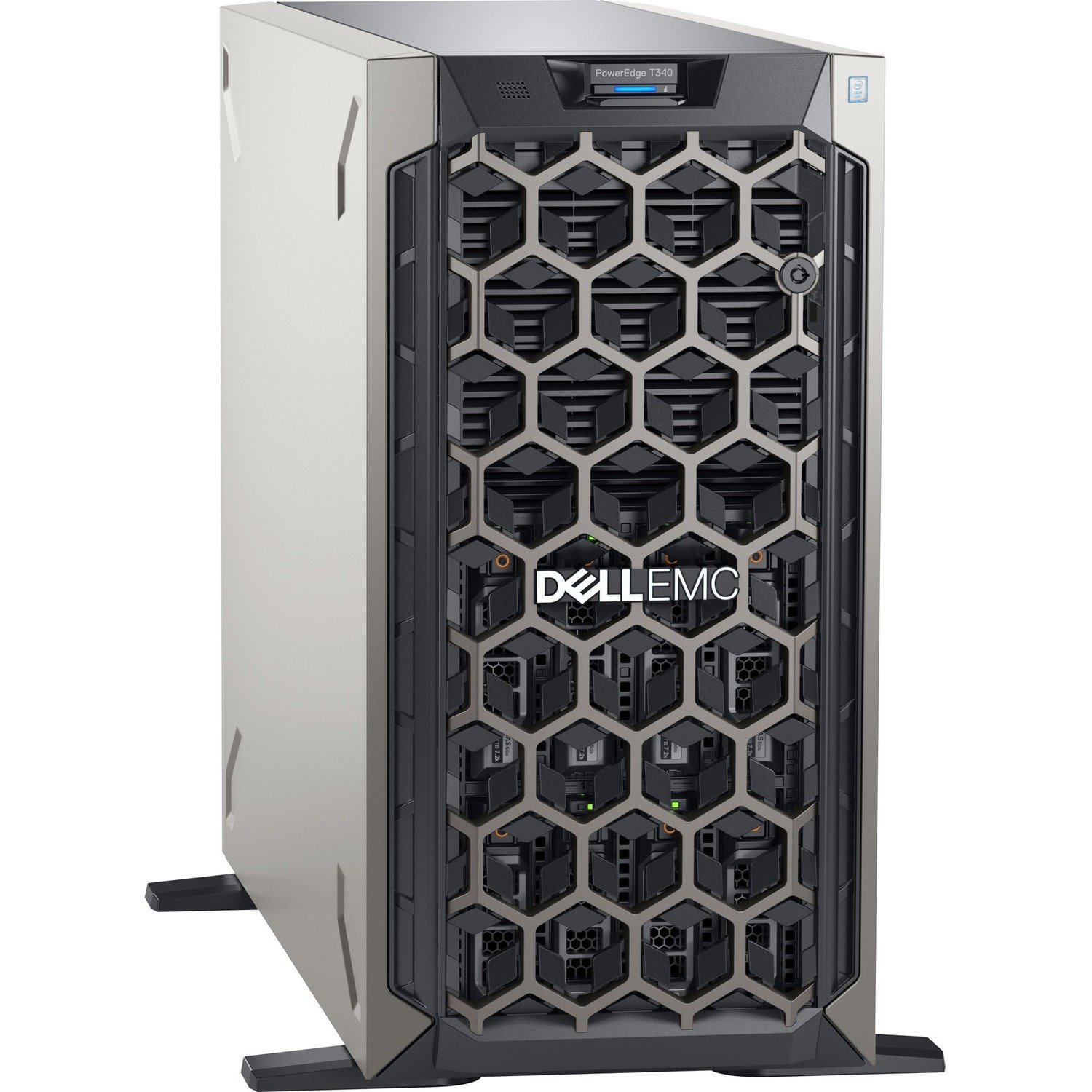 Dell EMC PowerEdge T340 5U Tower Server - 1 x Intel Xeon E-2234 3.60 GHz - 8 GB RAM - 1 TB HDD - (1 x 1TB) HDD Configuration - Serial ATA Controller - 1 Year ProSupport