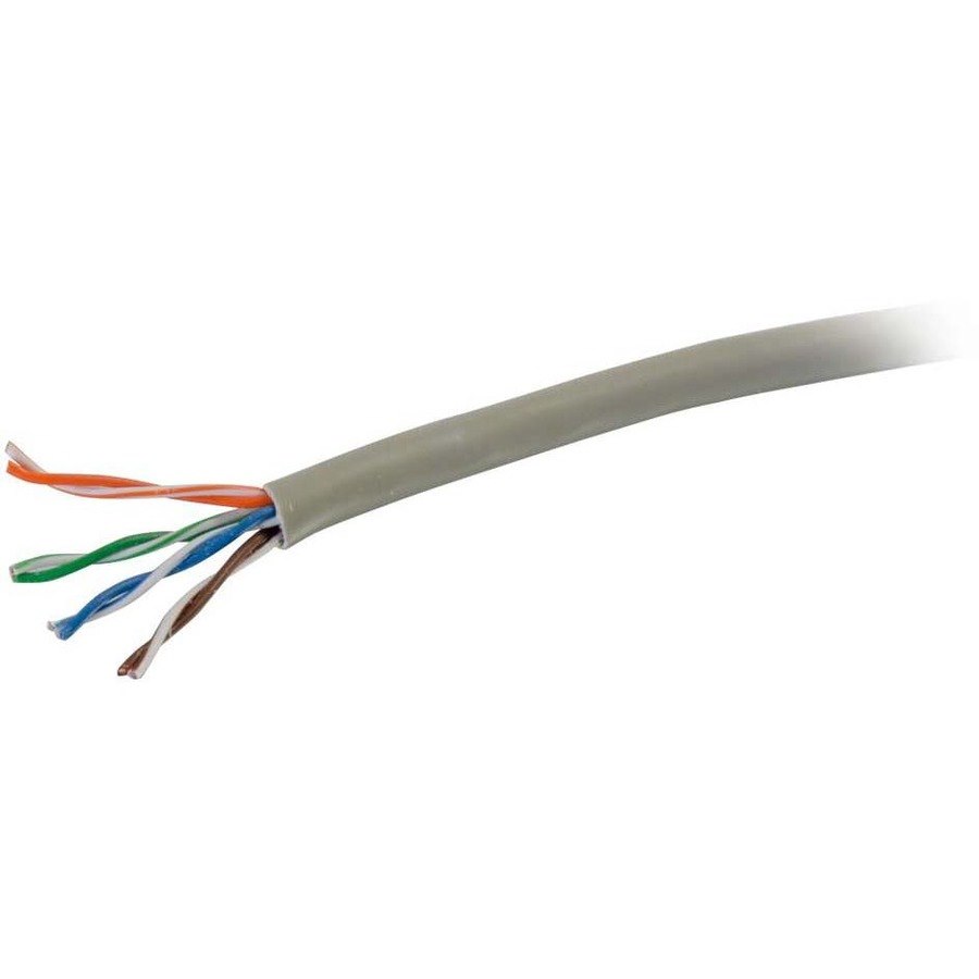 C2G 1000ft Cat5e Bulk Unshielded (UTP) Network Cable with Solid Conductors