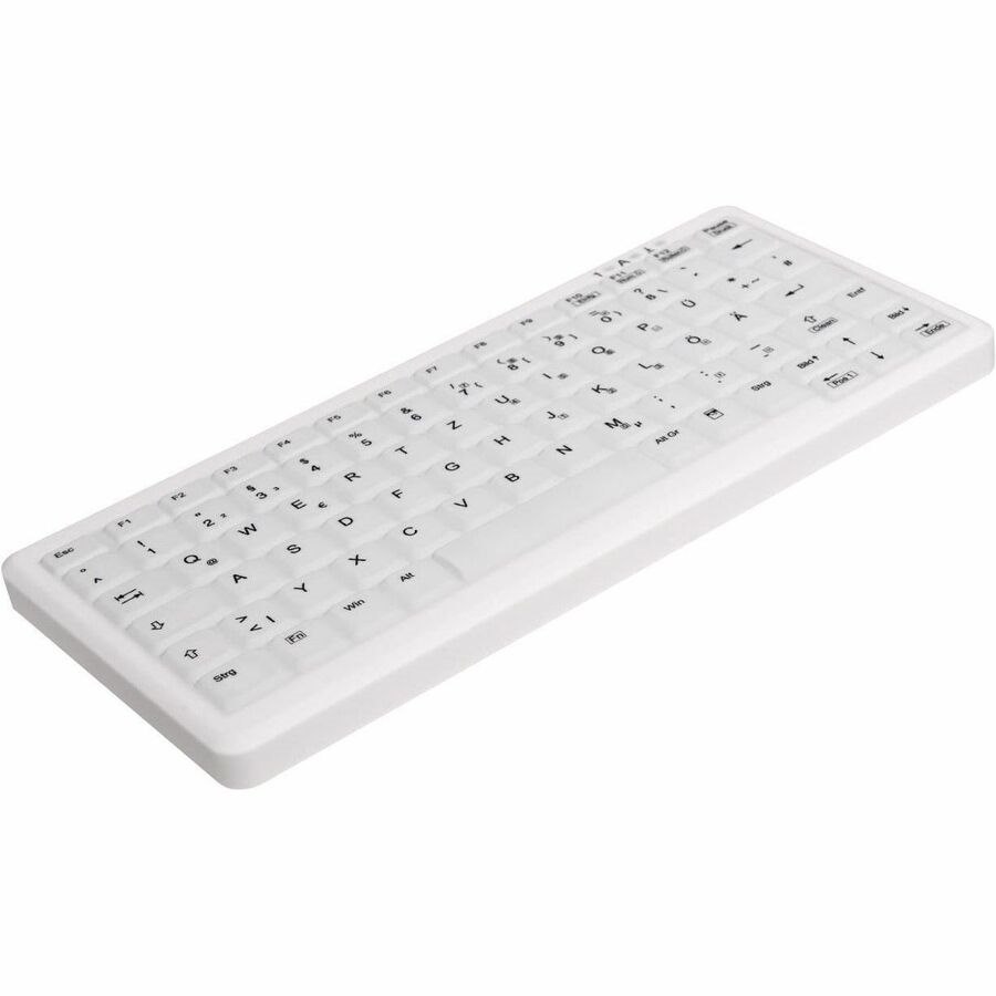 Active Key Keyboard - Cable Connectivity - USB 1.1 Interface - Pan-Nordic - White
