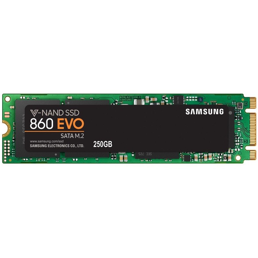 Samsung 860 EVO 250 GB Solid State Drive - M.2 2280 Internal - SATA (SATA/600)