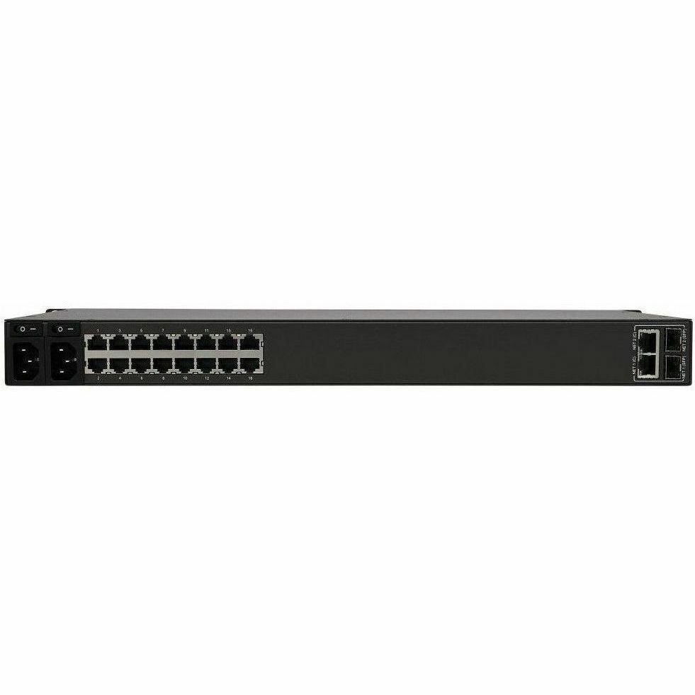 Eaton Tripp Lite Series 16-Port Console Server, USB Ports (2) - Dual GbE NIC, 16 Gb Flash, SD Card, Desktop/1U Rack, TAA