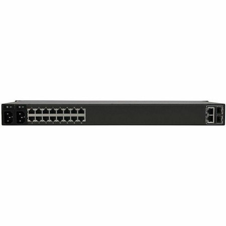 Eaton Tripp Lite Series 16-Port Console Server, USB Ports (2) - Dual GbE NIC, 16 Gb Flash, SD Card, Desktop/1U Rack, TAA