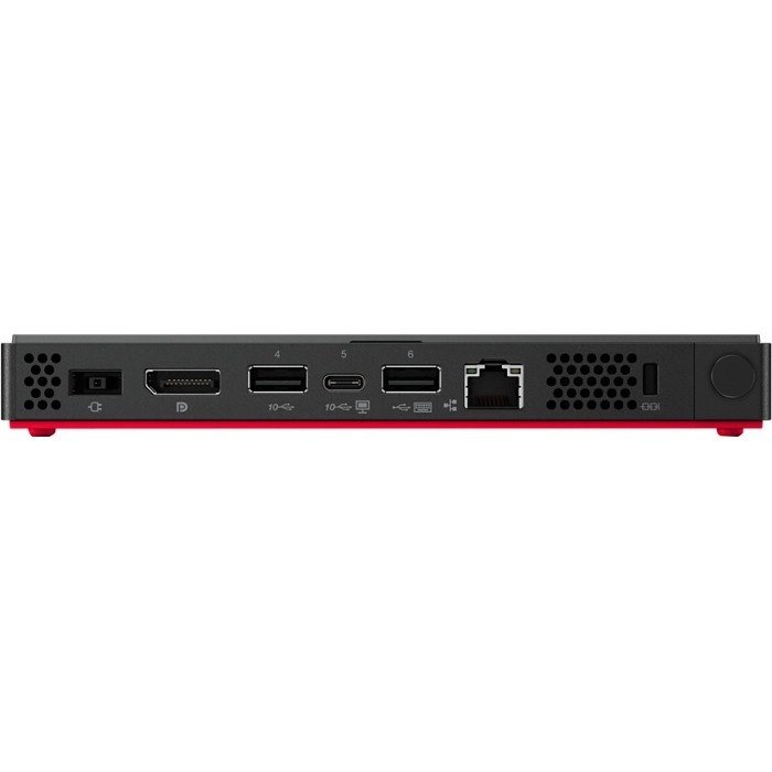 Lenovo ThinkCentre M75n 11G40002US Desktop Computer - AMD Ryzen 3 3300U - 8 GB - 128 GB SSD - Nano - Black