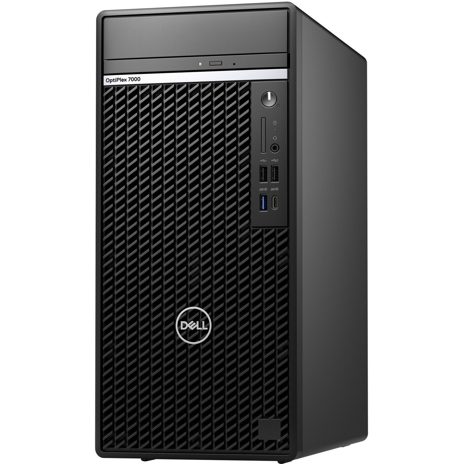 Dell OptiPlex 7000 Desktop Computer - Intel Core i7 12th Gen i7-12700 - vPro Technology - 16 GB - 256 GB SSD - Tower - Black