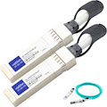 AddOn Dell Force10® CBL-10GSFP-AOC3M Compatible TAA Compliant 10GBase-AOC SFP+ to SFP+ Active Optical Cable (850nm, MMF, 3m)