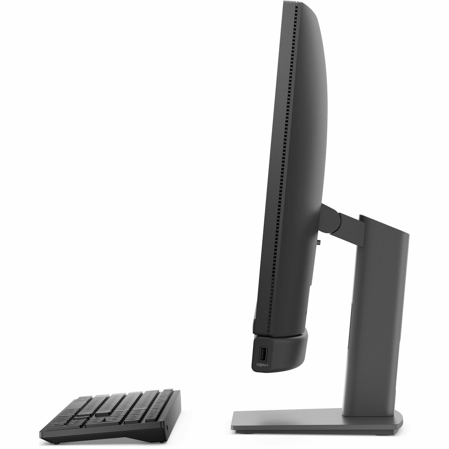 Dell Pro 24 QC24251 All-in-One Computer - Intel Core Ultra 5 235T - vPro Technology - 16 GB - 512 GB SSD - 23.8" Full HD Touchscreen - Desktop - Black
