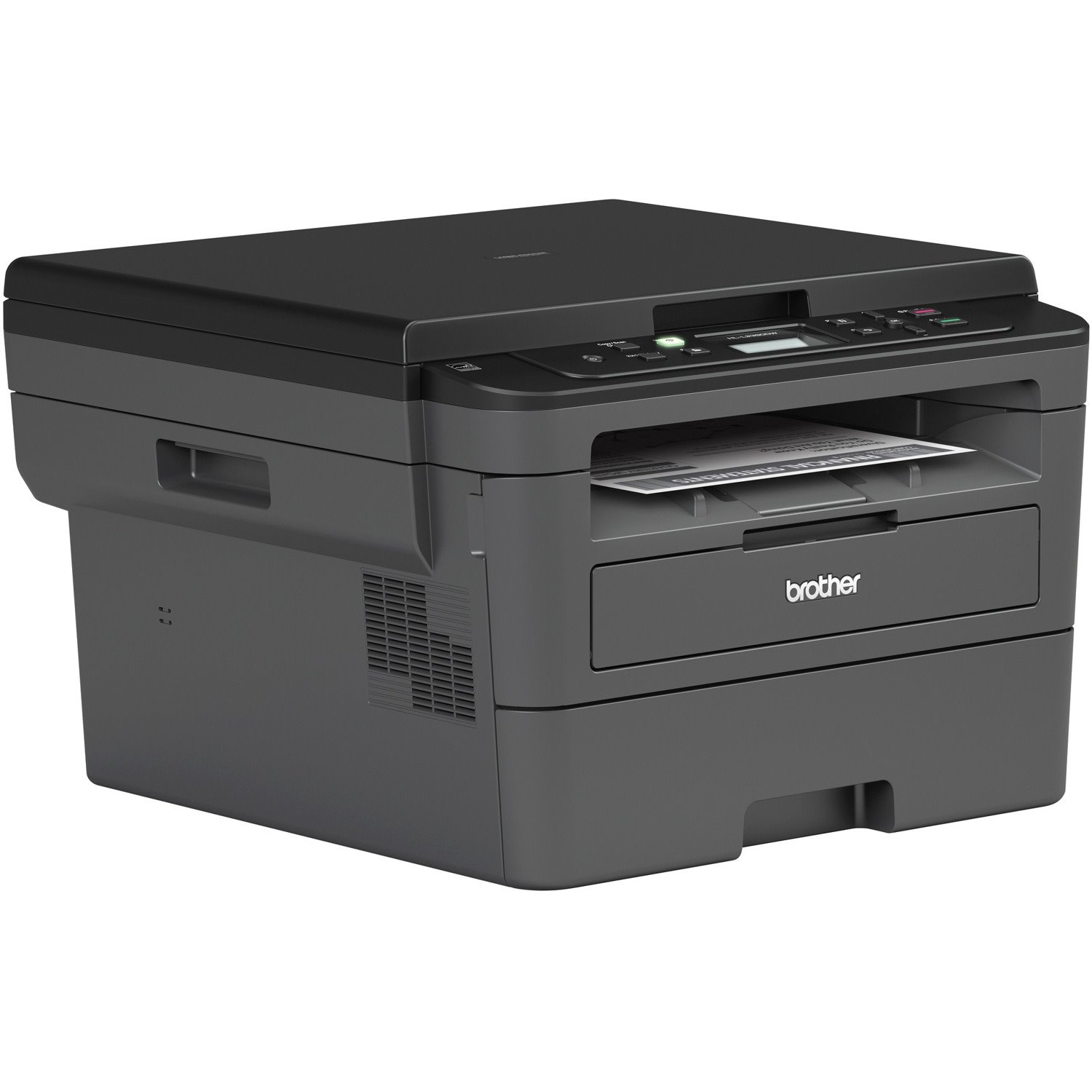 Brother HL-L2390DW Monochrome Laser Printer with Convenient Flatbed Copy & Scan, Duplex and Wireless Printing