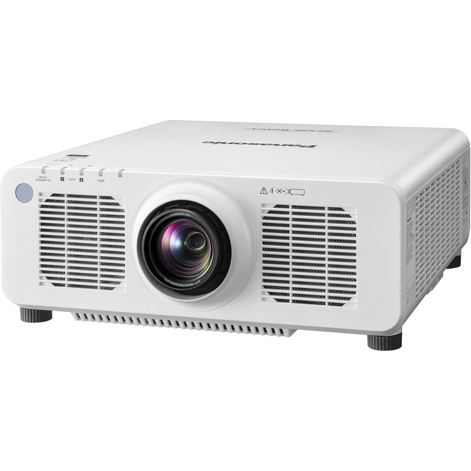 Panasonic SOLID SHINE PT-RZ690L DLP Projector - 16:10 - Ceiling Mountable, Floor Mountable - White