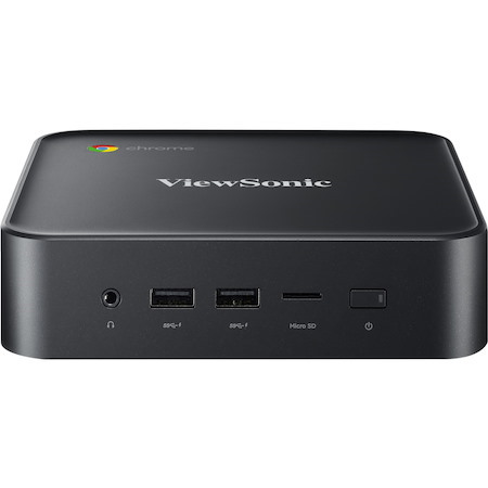 ViewSonic NMP760 Chromebox with Built-in Chrome OS, Google Play Store, Integrated Google Management Console for Education and Corporate Environments