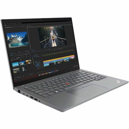 Lenovo ThinkPad T14 Gen 4 21HD002BUS 14" Touchscreen Notebook - WUXGA - Intel Core i7 13th Gen i7-1355U - 16 GB - 512 GB SSD - English Keyboard - Storm Gray