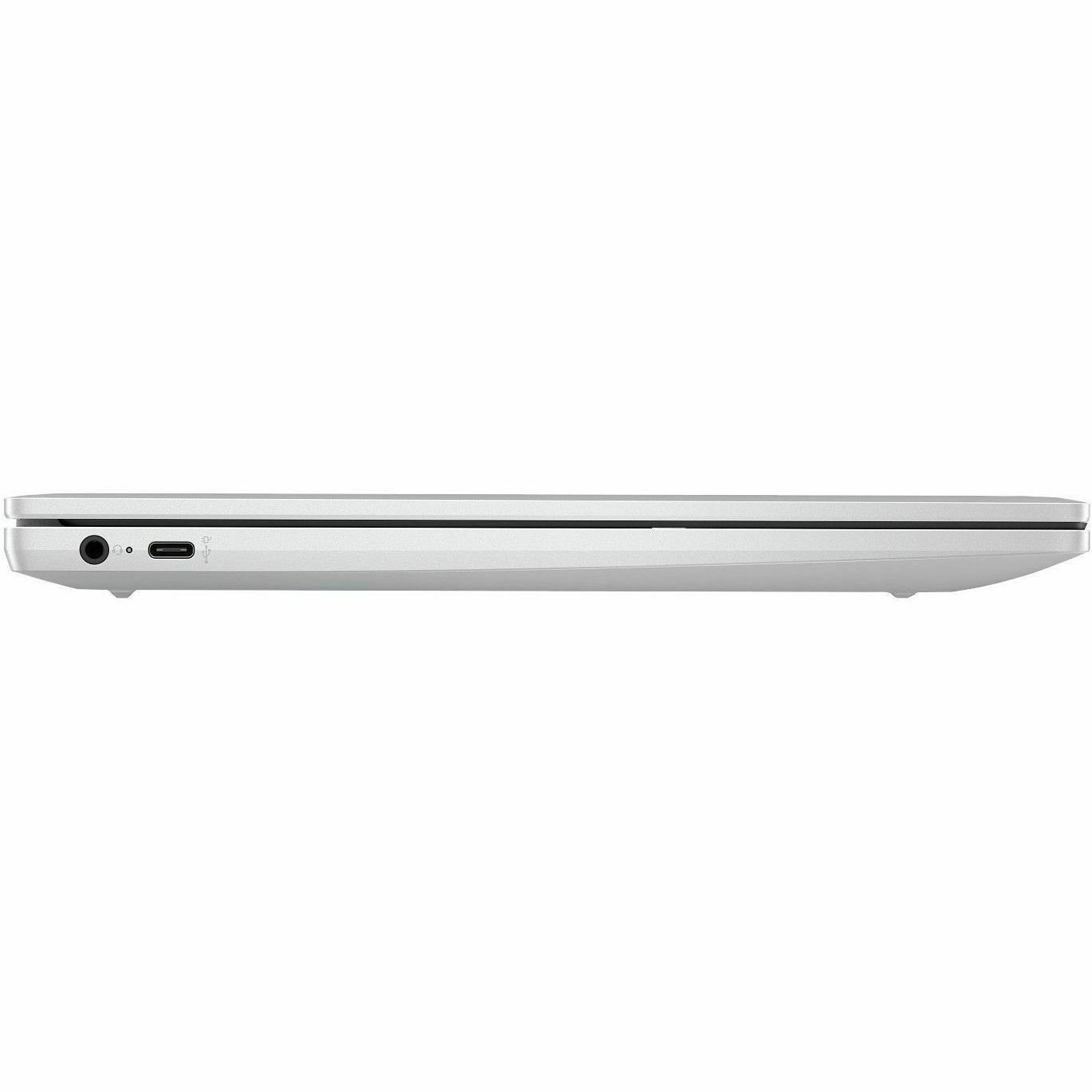 HP 14a-nf0000 14a-nf0020ca 14" Chromebook - Full HD - Intel N100 - 8 GB - 128 GB Flash Memory - Glacier Silver