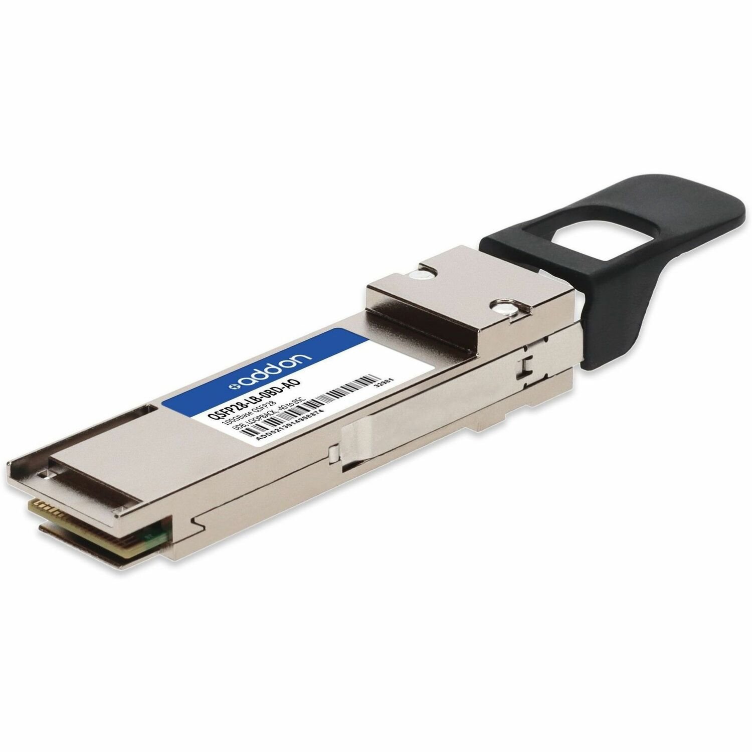 AddOn MSA and TAA 100GBase QSFP28 Loopback Transceiver with 0dB Attenuation, -40 to 85C