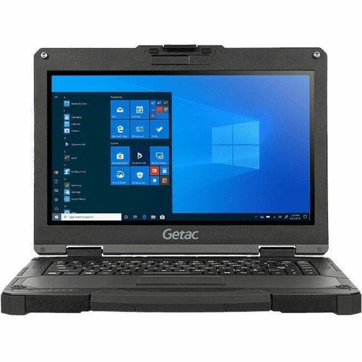 Getac B360 33.8 cm (13.3") Touchscreen Rugged Notebook - Full HD - Intel Core i5 10th Gen i5-10210U - 16 GB - 512 GB SSD - Italian Keyboard - Black