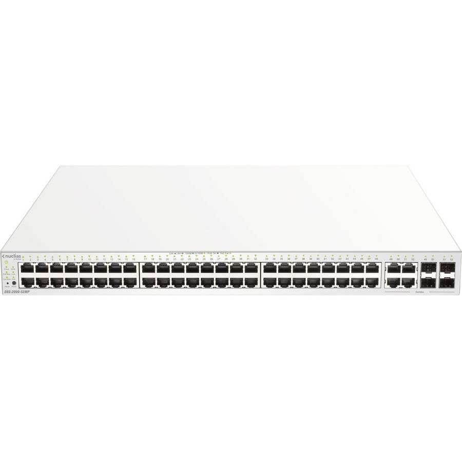 D-Link 52-Port Nuclias Cloud-Managed PoE Switch