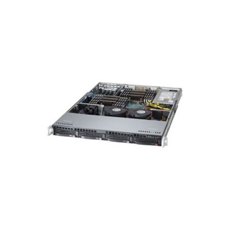 Supermicro SuperServer 6017R-TDF+ Server Barebone System - 1U Rack-mountable - Socket R LGA-2011 - 2 x Processor Support