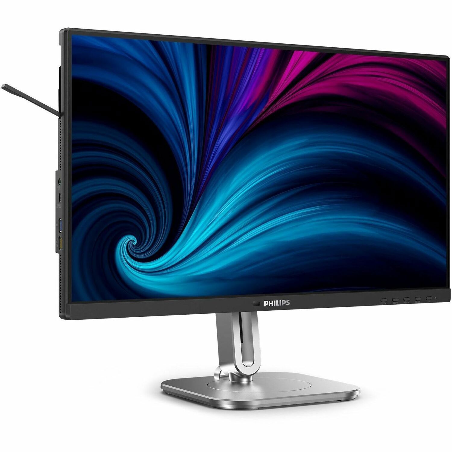 Philips 24B2u4301/75 24" 16:9 Ips Led 120HZ, 4MS, Usb-C Dock, Hdmi, DP, SPKR, H/Adj, 4YR