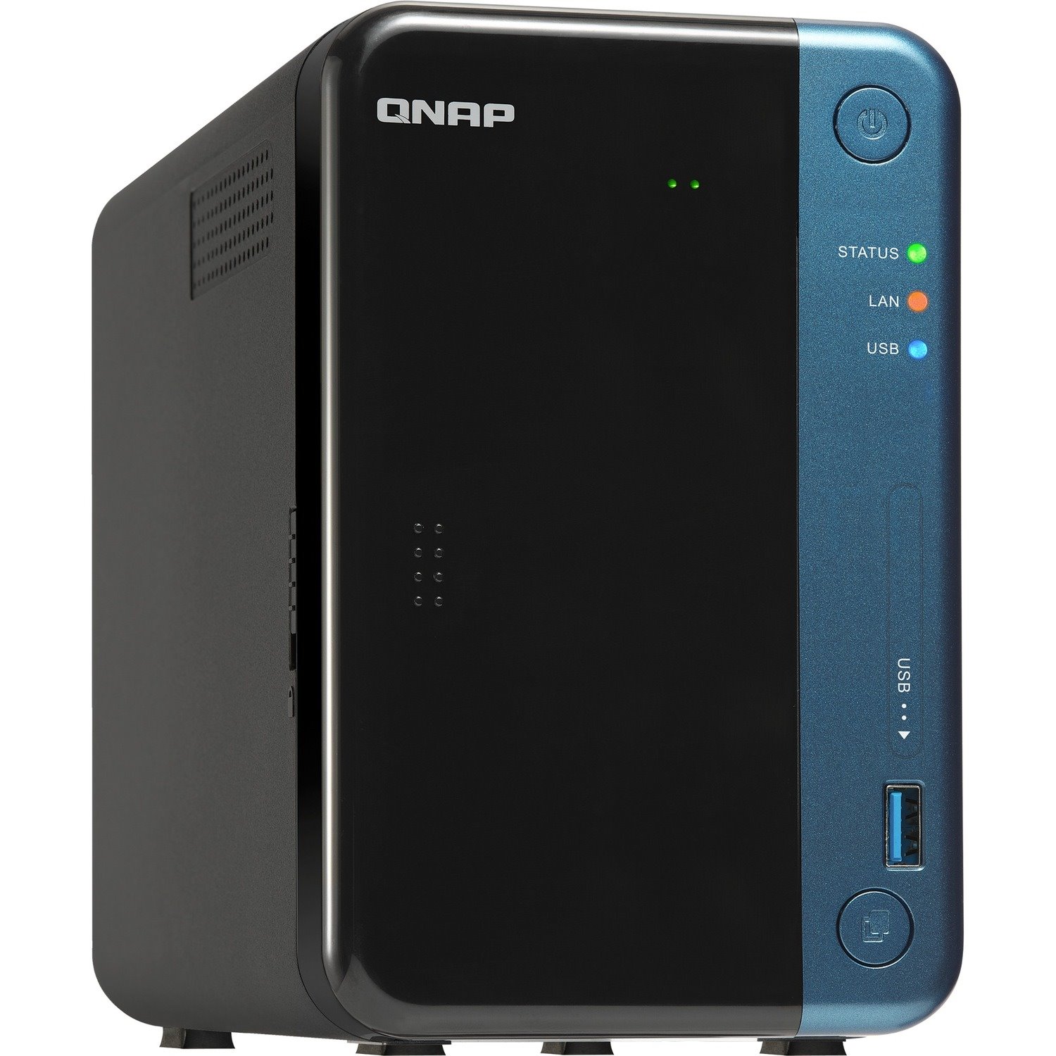 QNAP Turbo NAS TS-253Be 2 x Total Bays SAN/NAS Storage System - Intel Celeron J3455 Quad-core (4 Core) 1.50 GHz - 2 GB RAM - DDR3L SDRAM Desktop