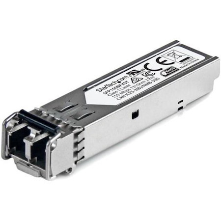 StarTech.com MSA Uncoded SFP Module - 100BASE-FX - 100Mb Ethernet SFP 100MbE Multi Mode Fiber (MMF) Optic Transceiver Module - 2km DDM
