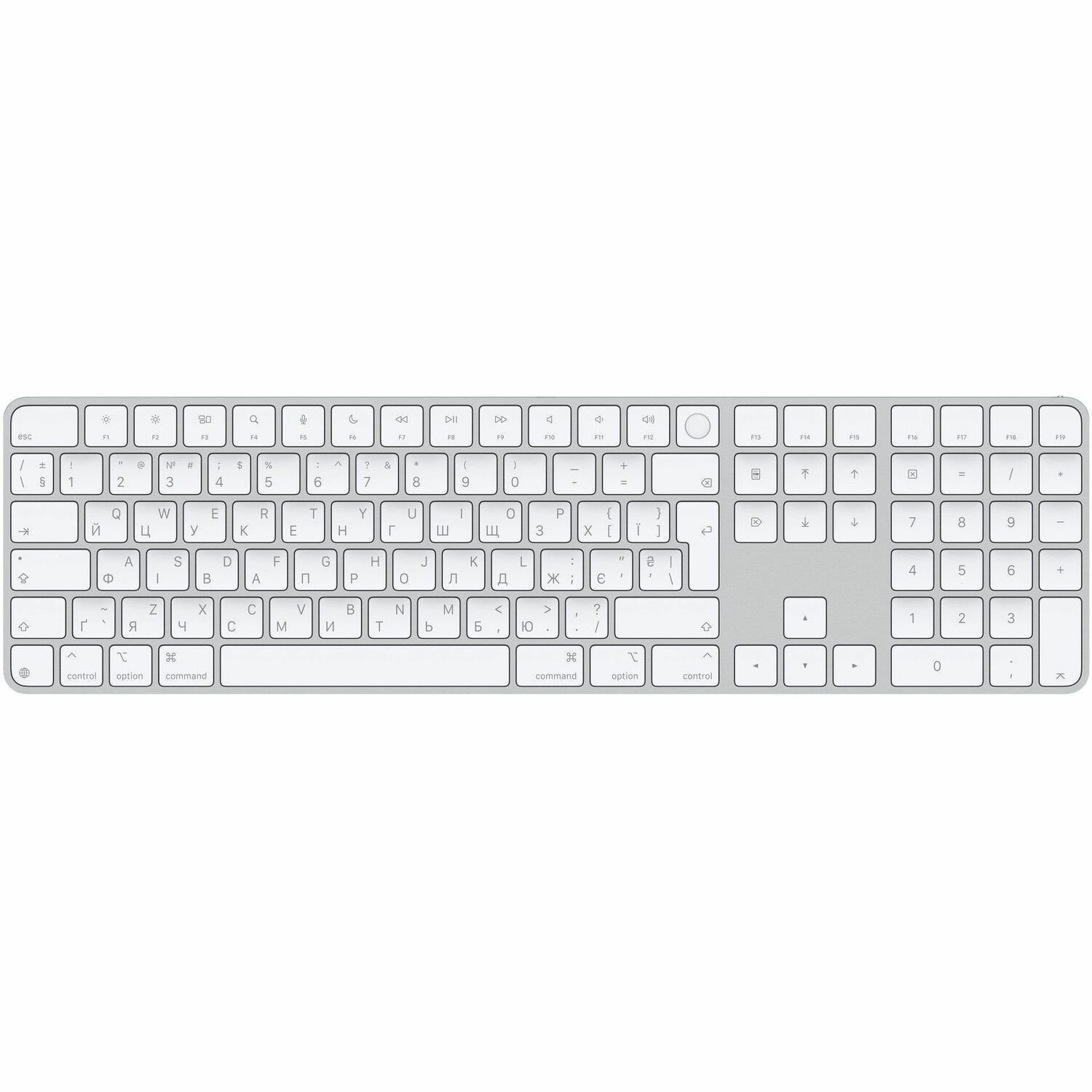 Apple Magic Keyboard - Wireless Connectivity - Ukrainian