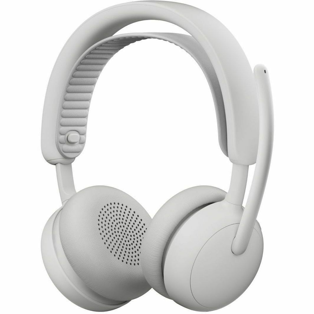 Logitech Zone Wireless 2 ES Wired/Wireless Over-the-head Stereo Headset - Off White