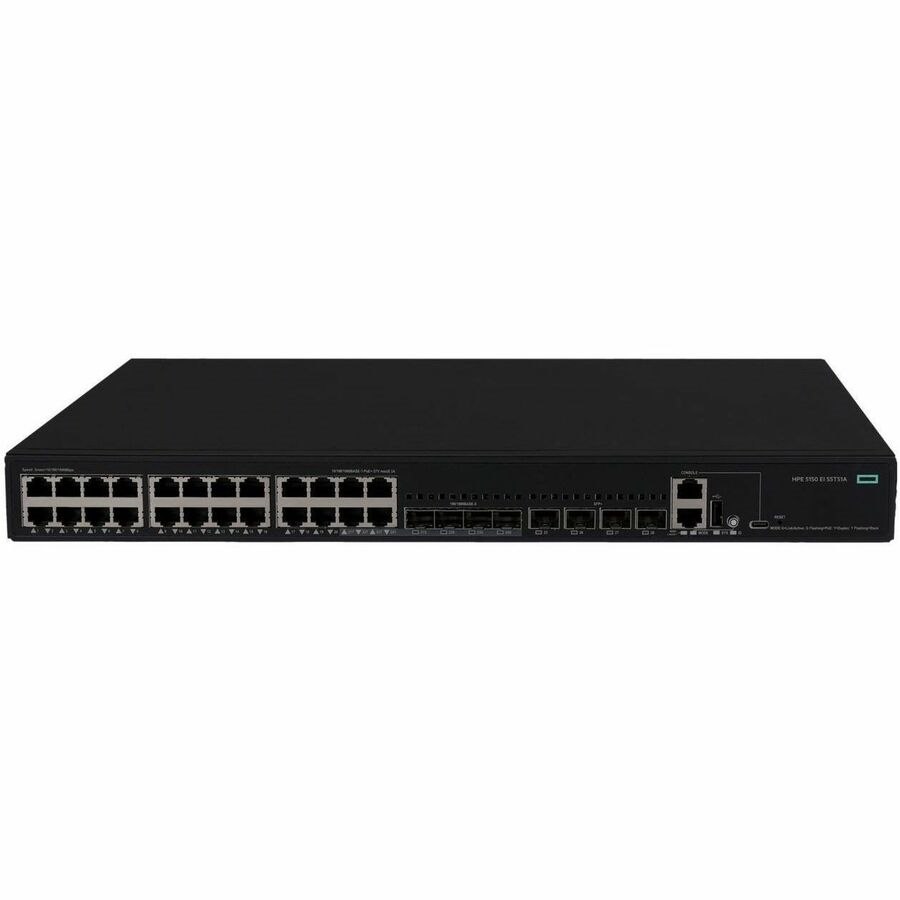 HPE Comware Switch 32p 10M/100M/1G 4p SFP+ 1G/10G 4p SFP28 10G/25G 1-slot 5550HI
