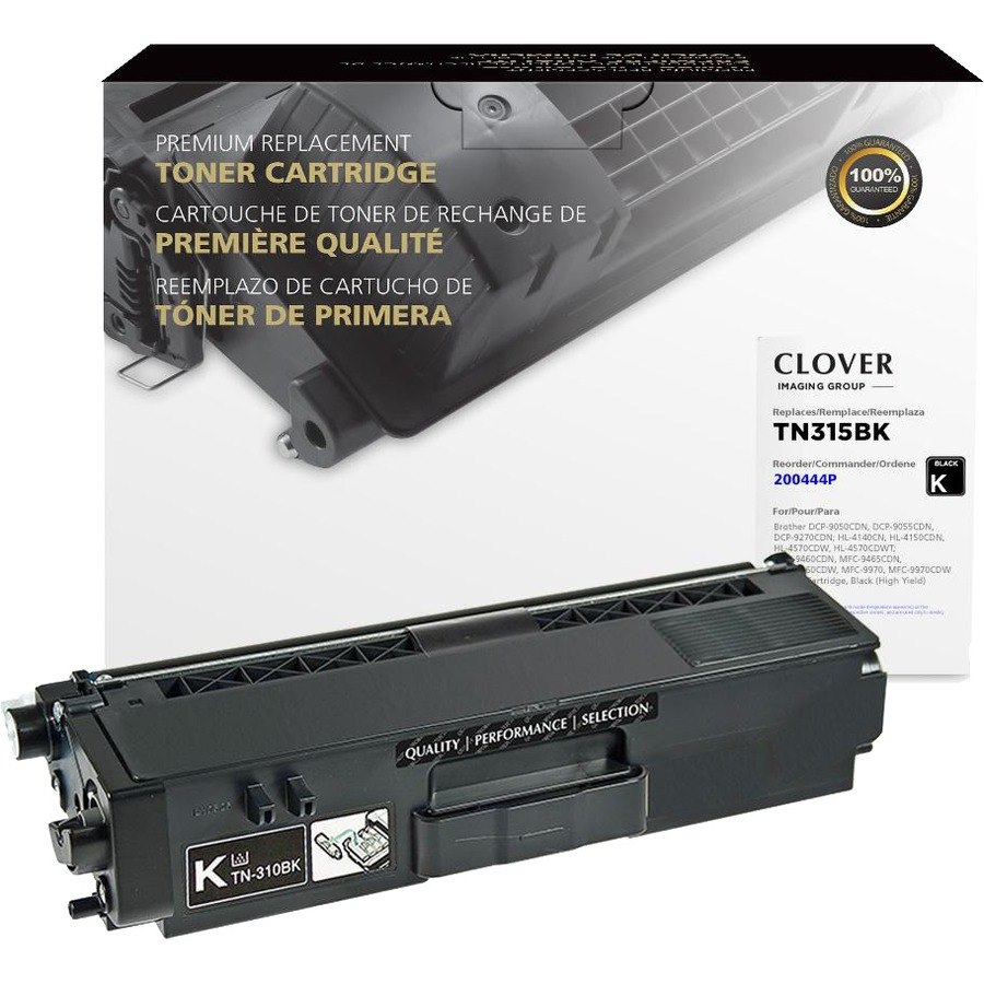 Clover Imaging Remanufactured High Yield Black Toner Cartridge for Brother TN315
