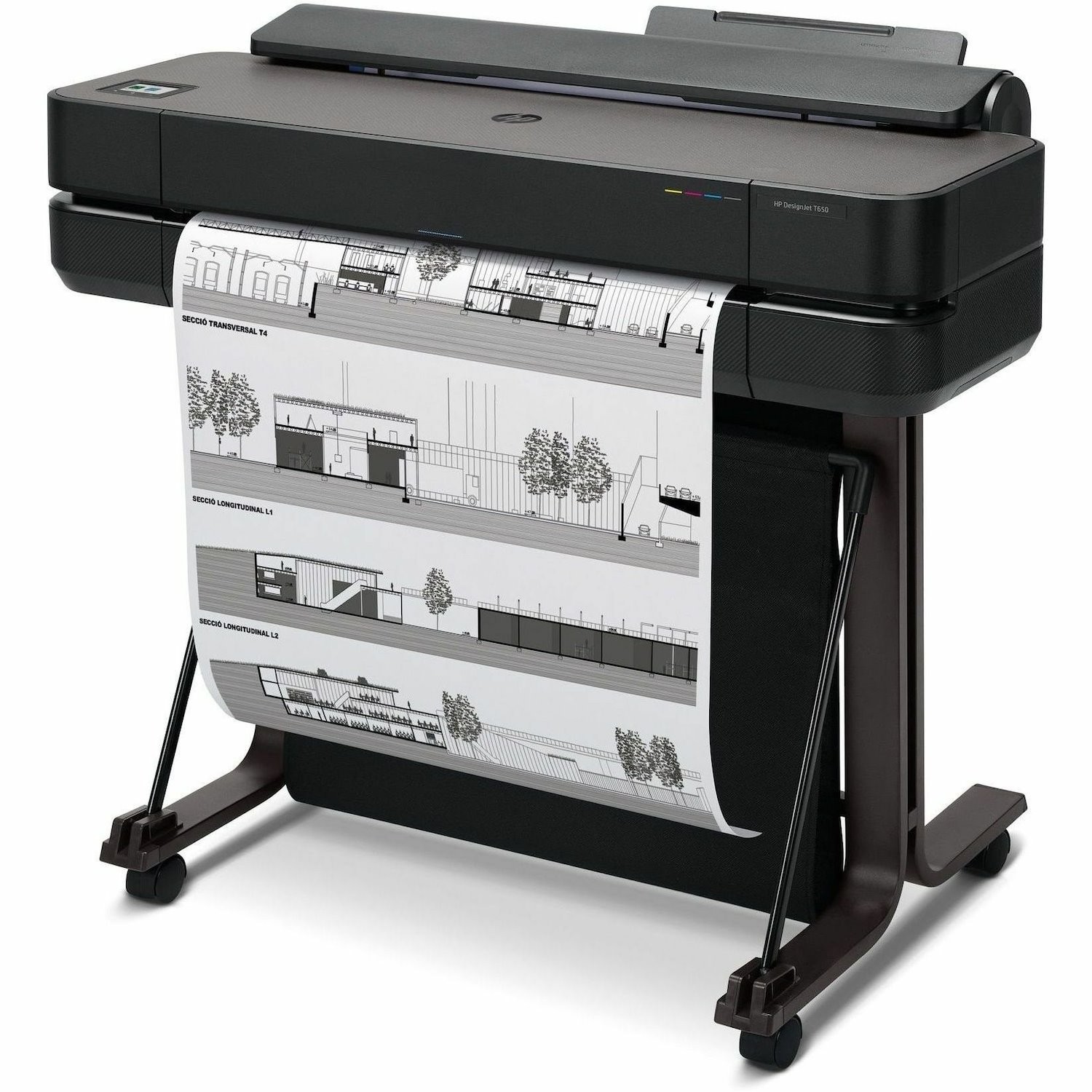 HP Designjet T650 A1 Inkjet Large Format Printer - 609.60 mm (24") Print Width - Colour