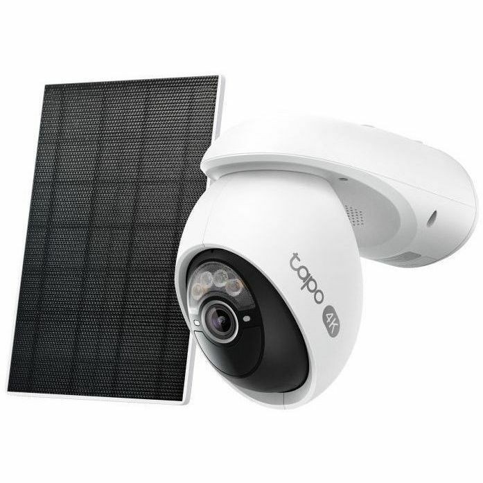 TP-LINK TAPO KIT SOLAR-POWERED SECURITY CAMERA KIT, 4K 8MP, COLOUR NIGHT VISION, IP65, 1YR