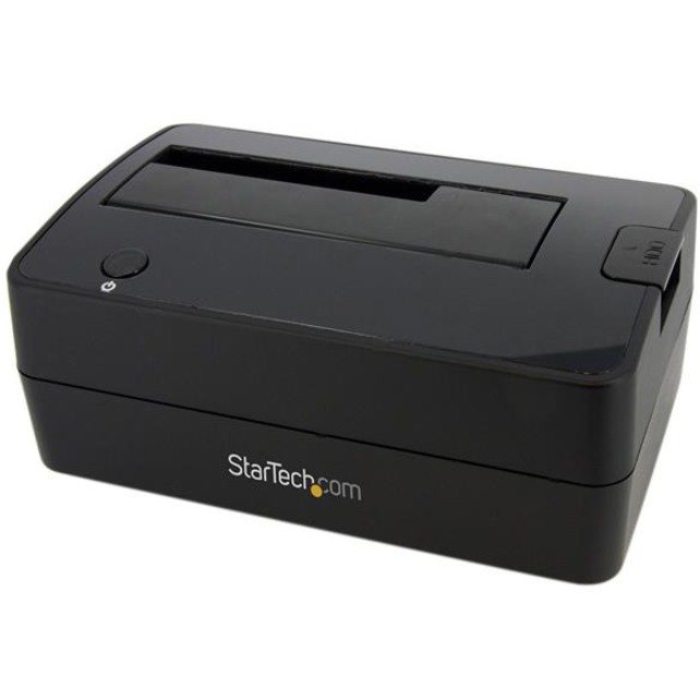 StarTech.com Single Bay USB 3.0 to SATA Hard Drive Docking Station, USB 3.0 (5 Gbps) Hard Drive Dock, External 2.5/3.5" SATA HDD/SSD Dock