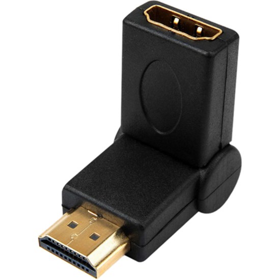 4XEM 90 Degree Swivel HDMI A Male To HDMI A Female Adapter