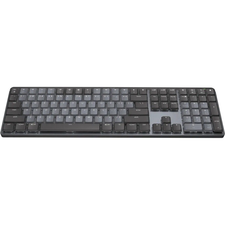 Logitech MX Mechanical Wireless Illuminated Performance Keyboard, Clicky Switches, Backlit Keys, Bluetooth