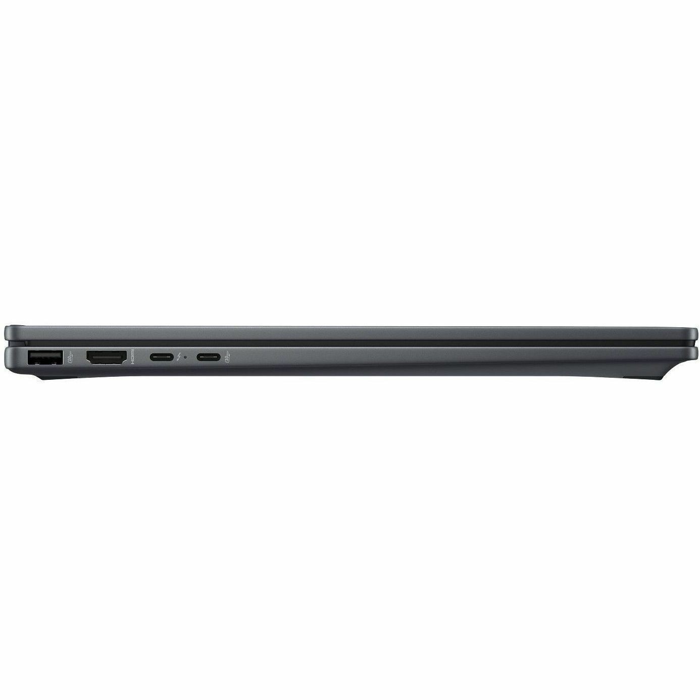 HP OmniBook X Flip 16-as0000 16-as0047nr 16" Touchscreen Convertible Copilot+ PC 2 in 1 Notebook - 3K - 120 Hz - Intel Core Ultra 7 256V - 16 GB - 512 GB SSD - Eclipse Gray