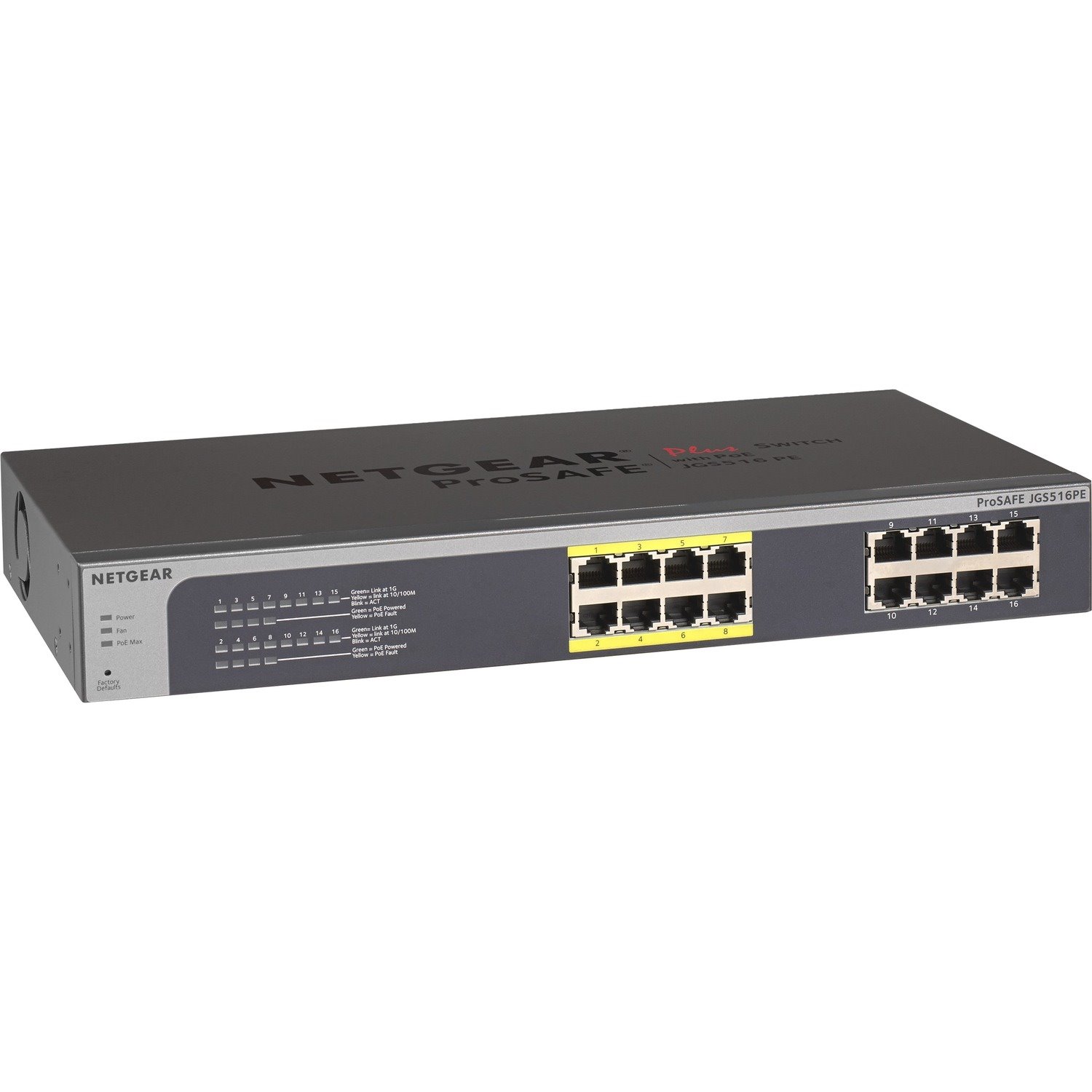 HJS Loan -  Netgear ProSafe 16 Port Manageable Switch