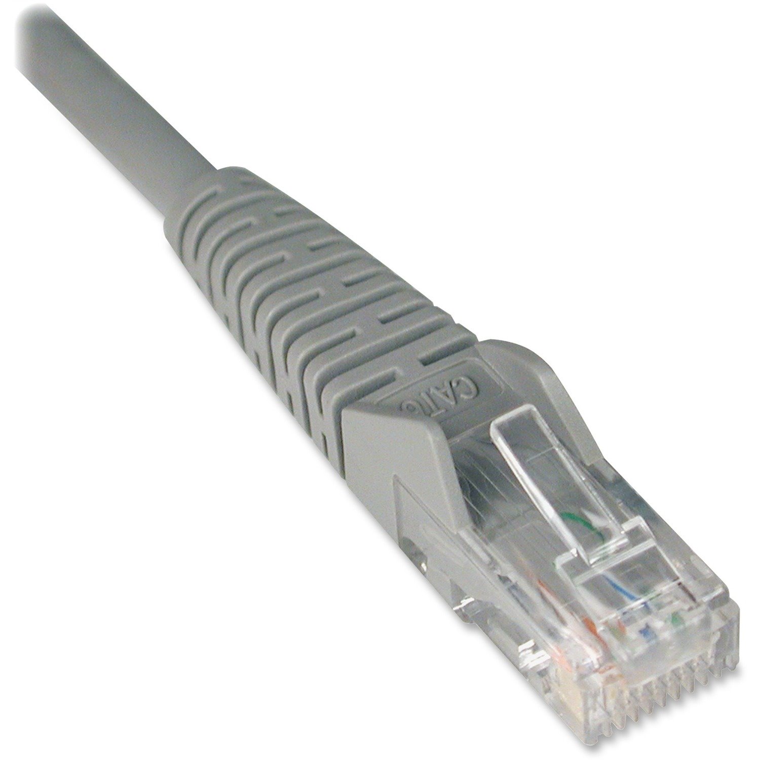 Eaton Tripp Lite Series Cat6 Gigabit Snagless Molded (UTP) Ethernet Cable (RJ45 M/M), PoE, Gray, 14 ft. (4.27 m)